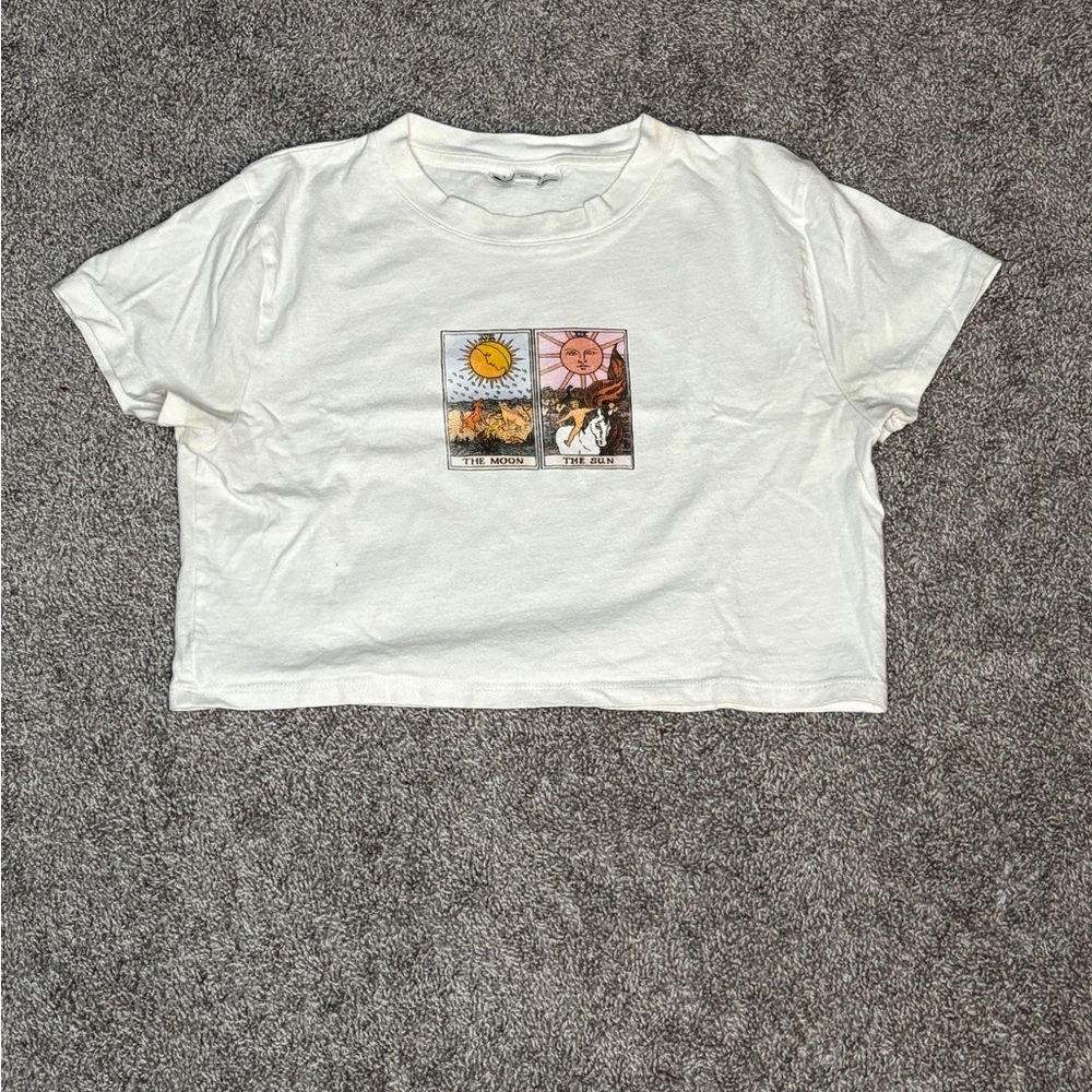 Top Shop Tarot Card Graphic Tee